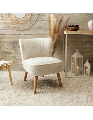 ERIKA - Fauteuil à bouclettes