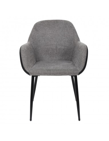 MENPHIS - Fauteuil noir et gris