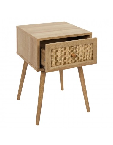 BAIA - Chevet 1 tiroir avec cannage