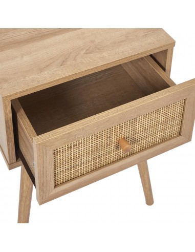 BAIA - Chevet 1 tiroir avec cannage