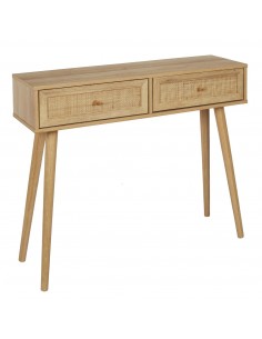 BAIA - Console 2 tiroirs en...