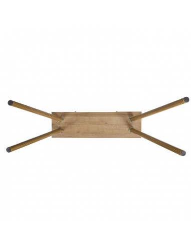 BAIA - Console 2 tiroirs en bois et...