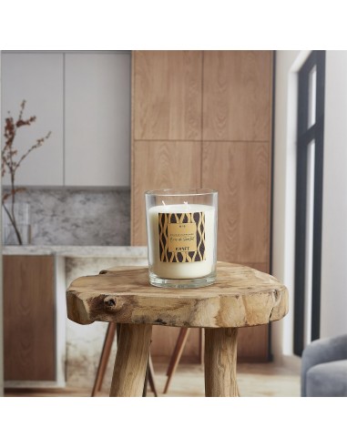 Coffret bougie grand format - Bois de...