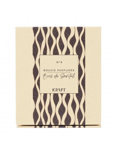 Coffret bougie grand format - Bois de...