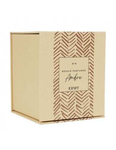 Coffret bougie grand format - Ambre