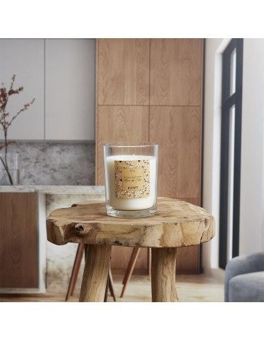 Coffret bougie grand format - Fleur...