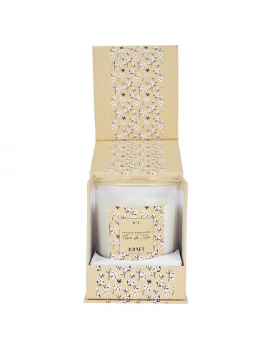 Coffret bougie grand format - Fleur...