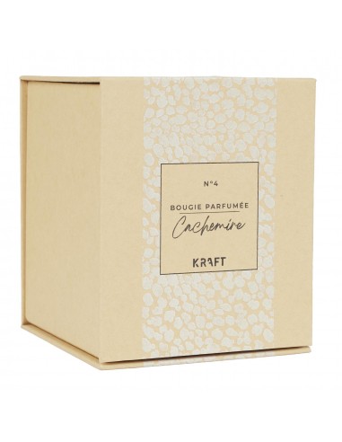 Coffret bougie grand format - Cachemire