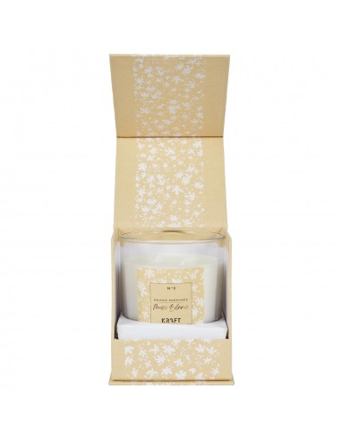 Coffret bougie grand format - Musc blanc