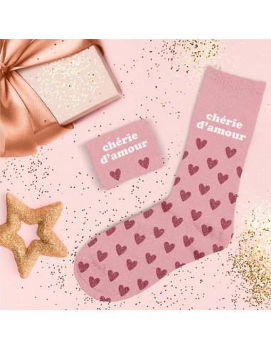 Chaussettes à paillettes Chérie d'amour