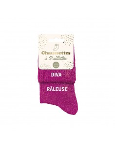 Chaussettes paillettes diva... 2