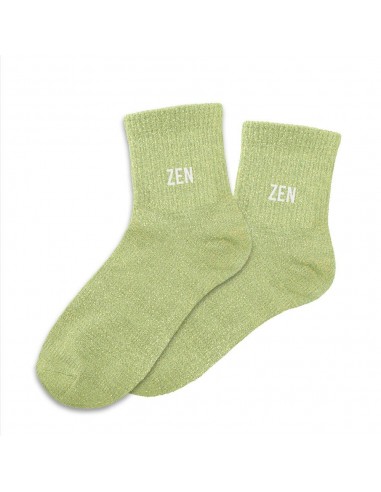 Chaussettes paillettes zen