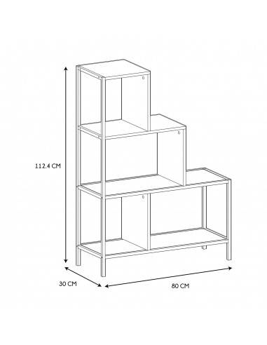 EDISON - Etagère escalier