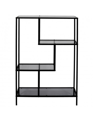 EDISON - Etagère verre fumé