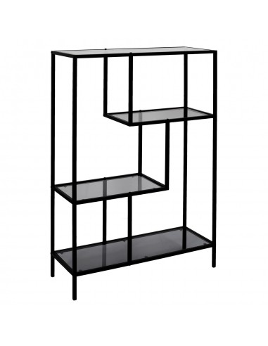 EDISON - Etagère verre fumé