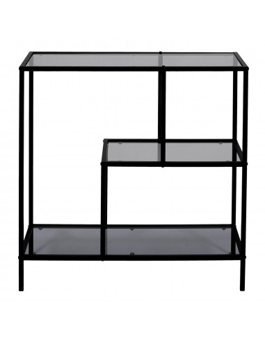 EDISON - Etagère verre fumé