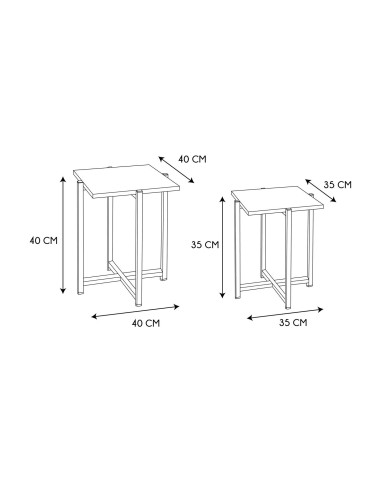 LOCO - Tables gigognes