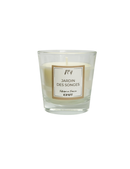 Bougie cire végétale 60g - N°4 - Jardin des Songes