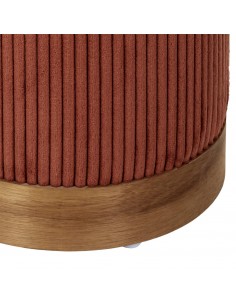 SCOTT - Pouf velours côtelé... 2