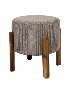 SCOTT - Tabouret velours...