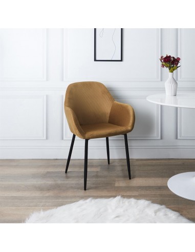 JULIA - Chaise avec accoudoirs en...