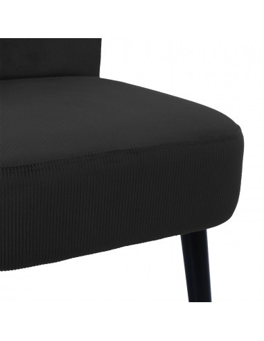 JULIA - Fauteuil crapaud en velours...