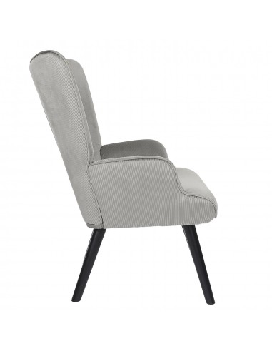 JULIA - Fauteuil de salon en velours...