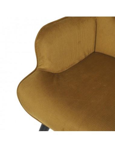 JULIA - Fauteuil de salon en velours...