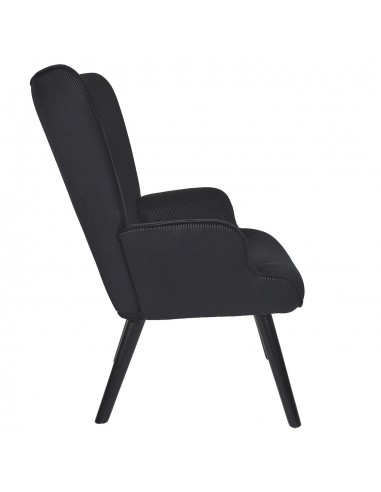 JULIA - Fauteuil de salon en velours...