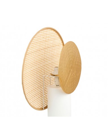 Lampe Olympia dorée et beige