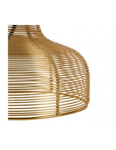 Lampe Léa dorée et blanche