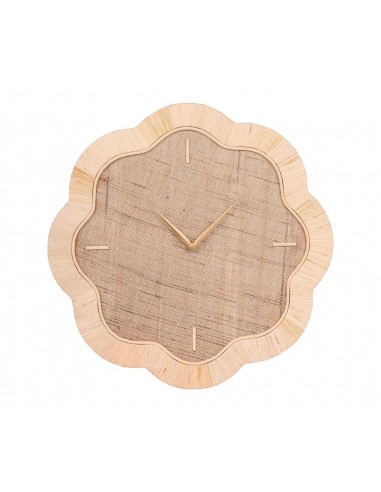 HORTENSIA - Horloge en rotin