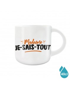 Grand mug Madame JE-SAIS-TOUT