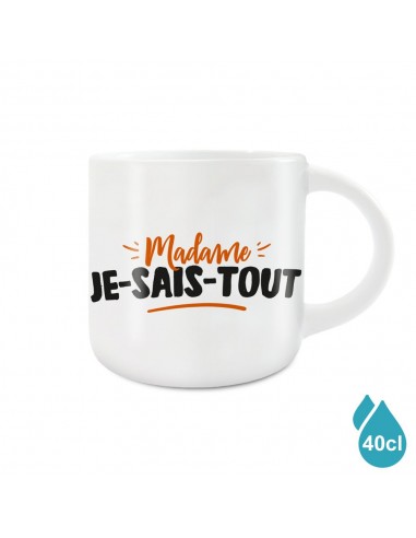 Grand mug Madame JE-SAIS-TOUT