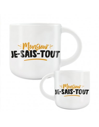 Grand mug Monsieur JE-SAIS-TOUT