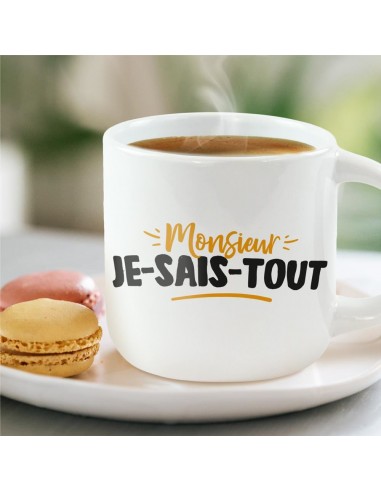 Grand mug Monsieur JE-SAIS-TOUT