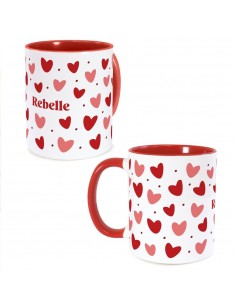 Mug rouge REBELLE 2