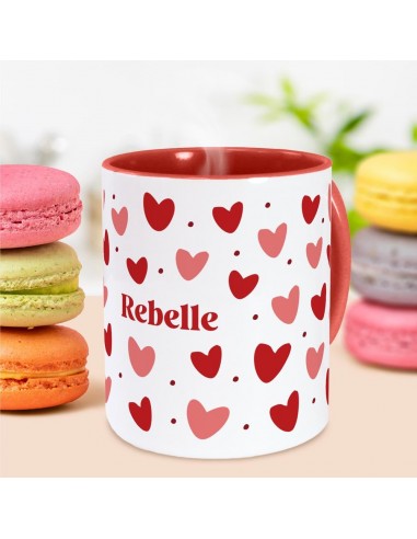 Mug rouge REBELLE