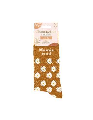 Chaussettes paillettes - Mamie cool