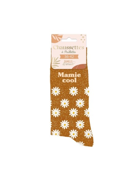 Chaussettes paillettes - Mamie cool
