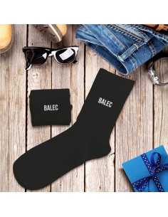Chaussettes noires Balec homme 2