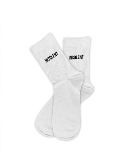 Chaussettes blanches Insolent homme