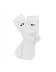 Chaussettes blanches Relou homme