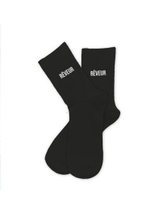 Chaussettes noires Rêveur homme