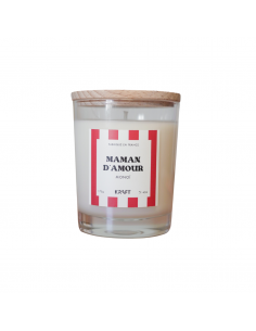 Bougie Maman d'amour - Monoï