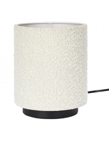Lampe de table abat-jour bouclette