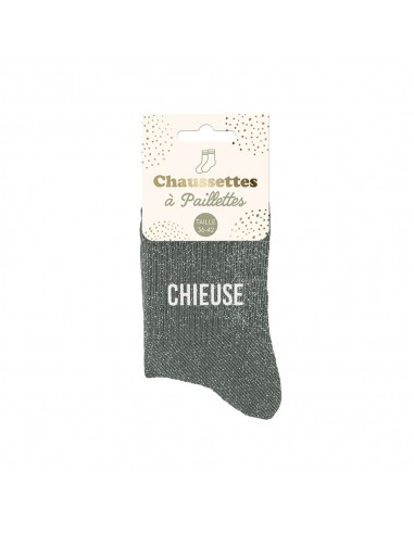 Chaussettes à paillettes Chieuse