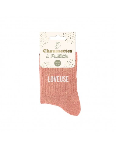 Chaussettes à paillettes Loveuse