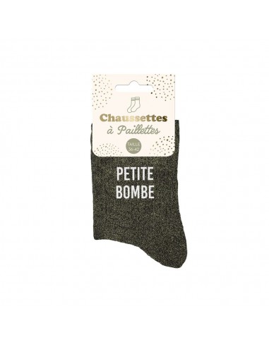 Chaussettes à paillettes Petite Bombe