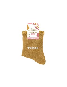 Chaussettes à paillettes enfant Trésor 2